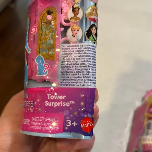 Disney Princess Mystery Castle Pack - Pink, Blue, Yellow Storytime Stackers - Picture 5 of 11